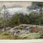 586 4357 Oljemålning